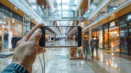 Augmented reality in marketing: innovative approaches and effectiveness - obrazy, fototapety, plakaty