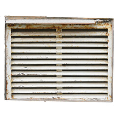 Shaded old vent grille