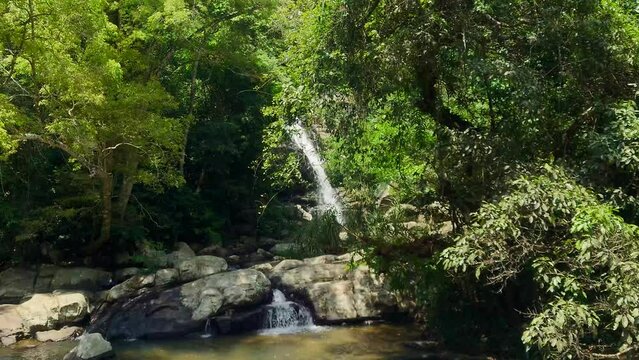 Serene Waterfall Oasis in Beragala, Haputale, Sri Lanka - A Hidden Gem in Nature's Paradise