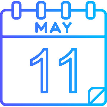 11 May Vector Icon Design