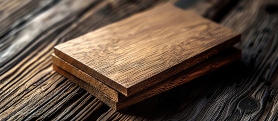Wooden business card