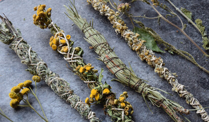 Slavic natural herbal incense wands - 767409092