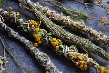 Slavic natural herbal incense wands - 767409269