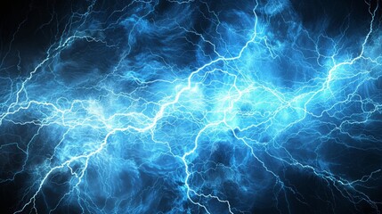  a blue and black background with a lot of lightening in the middle of the image and a black background with a lot of lightening in the middle.