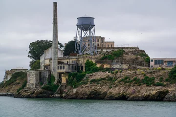 Foto op Canvas Alcatraz island in san Francisco bay in United States © mouhcine