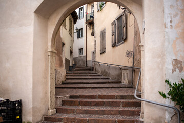 Fototapeta na wymiar Rovereto, Trento, Trentino, italia,