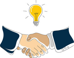 business people shaking hands