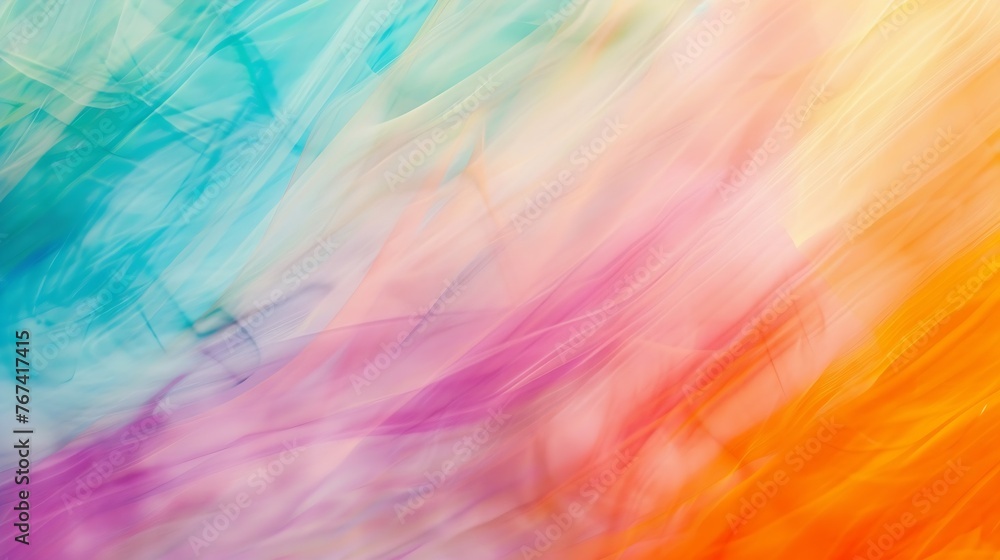 Aufkleber Generative AI : background modern abstract colorful digital texture design graphic