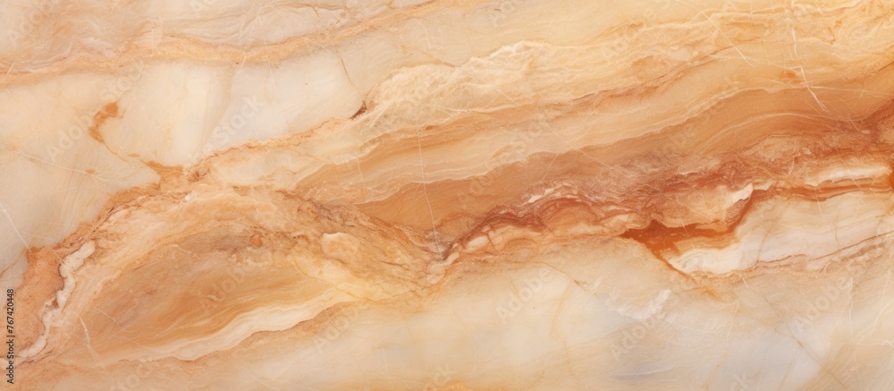Poster capturing a close-up shot of a marble surface displaying intricate and large-scale patterns
