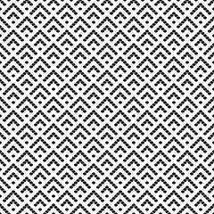 Seamless pattern. Simple shapes backdrop. Stylized chevrons, rhombuses ornament. Folk wallpaper. Figures, checks background. Tribal motif. Ancient mosaic. Digital textile print, abstract design