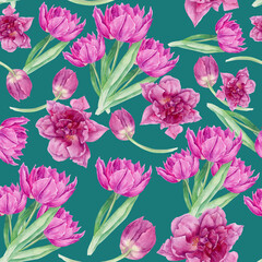tulips pattern 3
