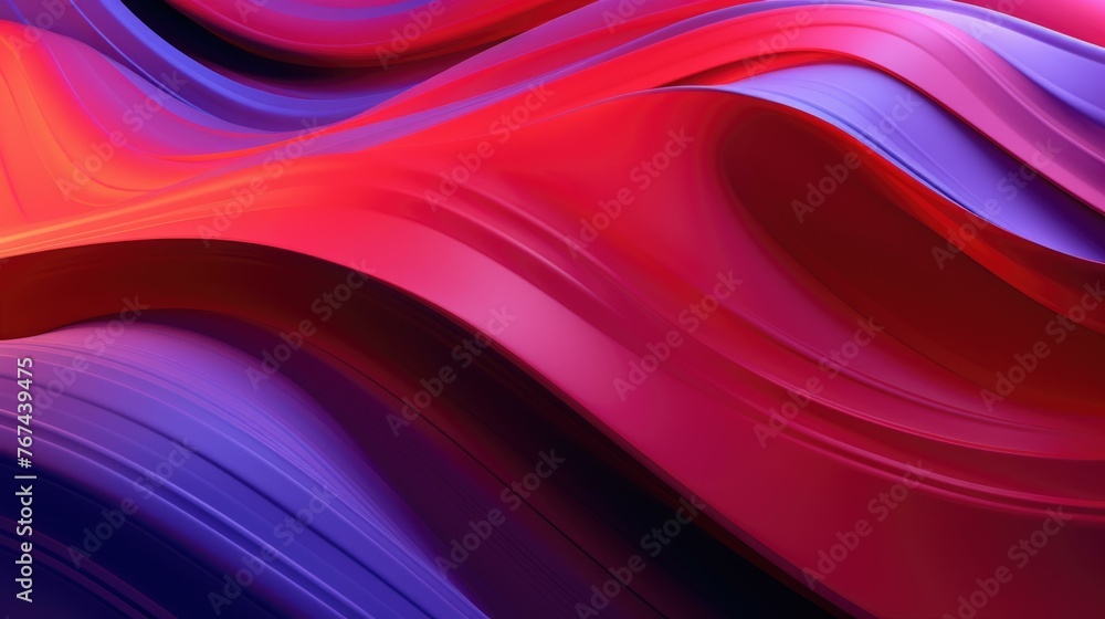 Poster a close up of a colorful abstract design on an phone. generative ai.