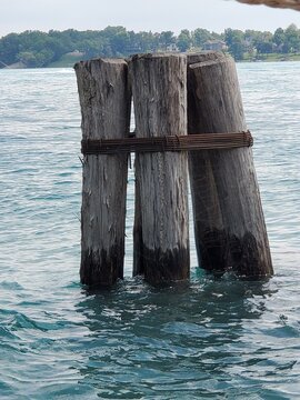 Dock poles
