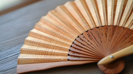Wooden Fan
