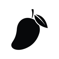 mango icon vector design template in white background