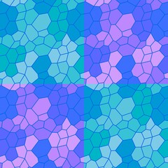 Summer mermaid skin seamless geometric bubble pattern for wrapping paper and kids print and party accessories