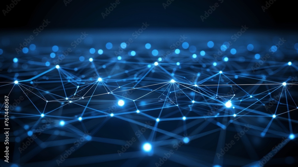 Poster digital technology circuit board background with electronic computer components
