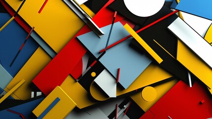 Abstract Suprematism background