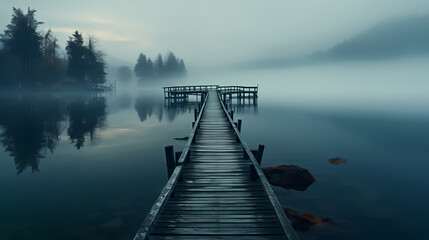 Fototapeta premium Tranquil Marina on Tranquil Waters