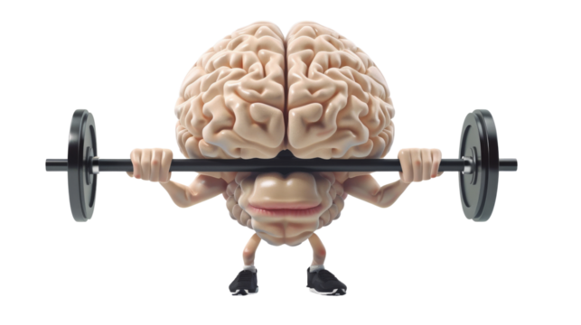 Brain lifts weight