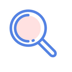 Daily basic blue line icon pack