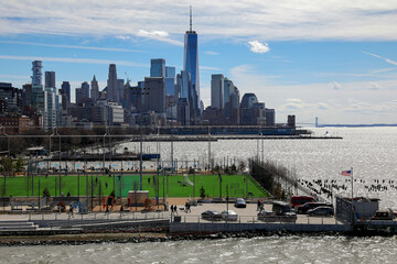 panoramic views of the New York City Manhattan - 767456413