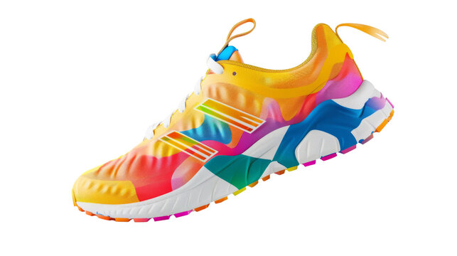 Colorful sneakers