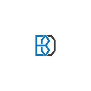 bo letter logo design vector initials logo design 