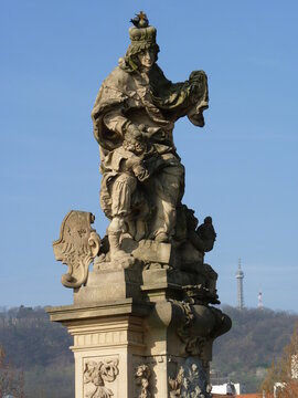 Statue architecture Prague