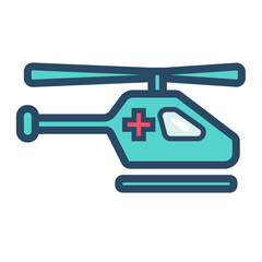Medical colored icon pack