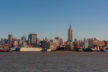 NYC - Manhattan 2009 City Skyline from Hoboken, NJ 