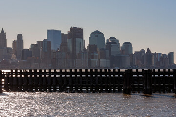 NYC - Manhattan 2009 City Skyline from Hoboken, NJ 