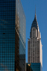 Fototapeta na wymiar Skyscrapers, Manhattan, NYC, NY USA