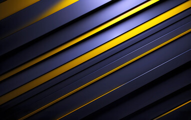 Obraz premium Abstract rendering of brushed color metal surface. Reflective surface. background geometric texture. volumetric color panels