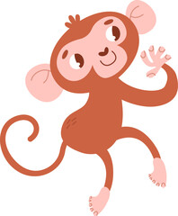 Monkey Animal In Funny Pose