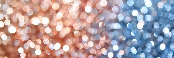 Soft delicate blur bokeh background in dusty rose, light turquoise, and silver gray colors