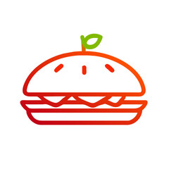 Food icon on a Transparent Background