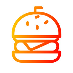 Food icon on a Transparent Background