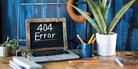 404 Error concept 