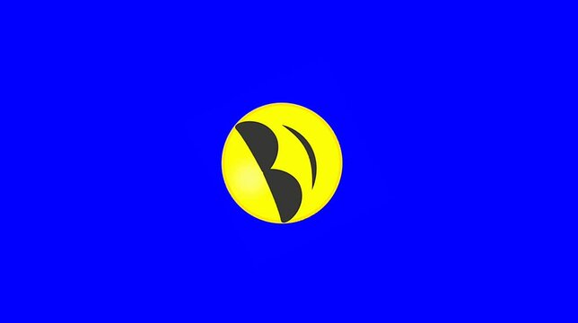 Emoji animation blue screen video