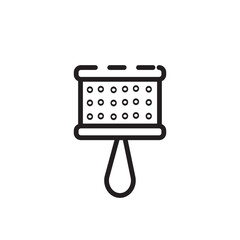 Cabasa Instruments Music Line Icon