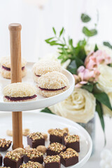 Elegant Dessert Display with Delectable Treats for a Special Occasion