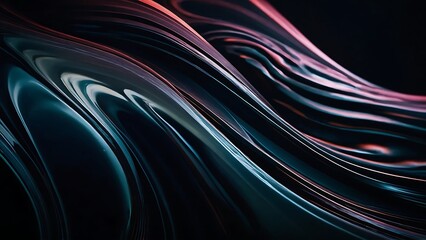 Abstract wavy background. Futuristic technology style