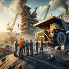 The Beauty and Challenges of Coal Mining Area