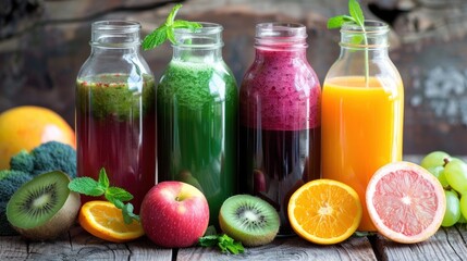 Nutrient-packed juices