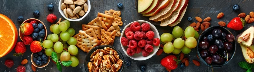 Foto op Aluminium Healthy snack platter © Nisit