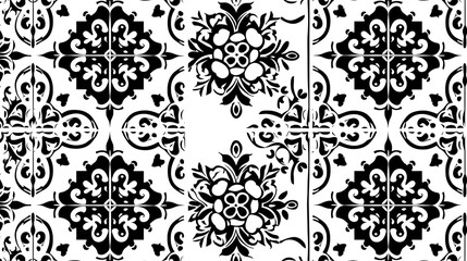 black and white pattern, beautiful background .