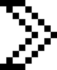 Pixel arrow