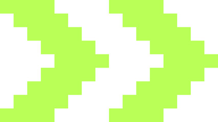 Fototapeta premium Pixel arrow
