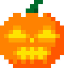 Pixel art halloween